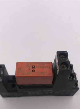 SCHRACK继电器RT424024+底座RT78626 实拍