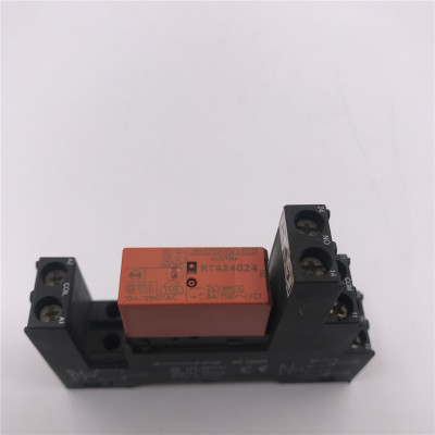SCHRACK继电器RT424024+底座RT78626 实拍