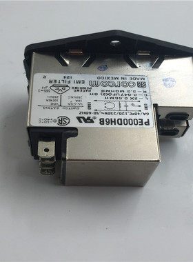 Corcom电源插座滤波器插座PE000DH6B  6A 120/250V 50-60HZ包好