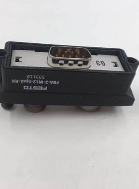 拆机FBA-2-M12-5POL-RK 533118 FESTO费斯托总线连接器 成色新
