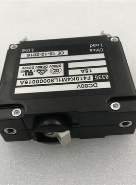 E-T-A 磁式过流断路器F410K4M1L80000015A  15A 30A 实拍