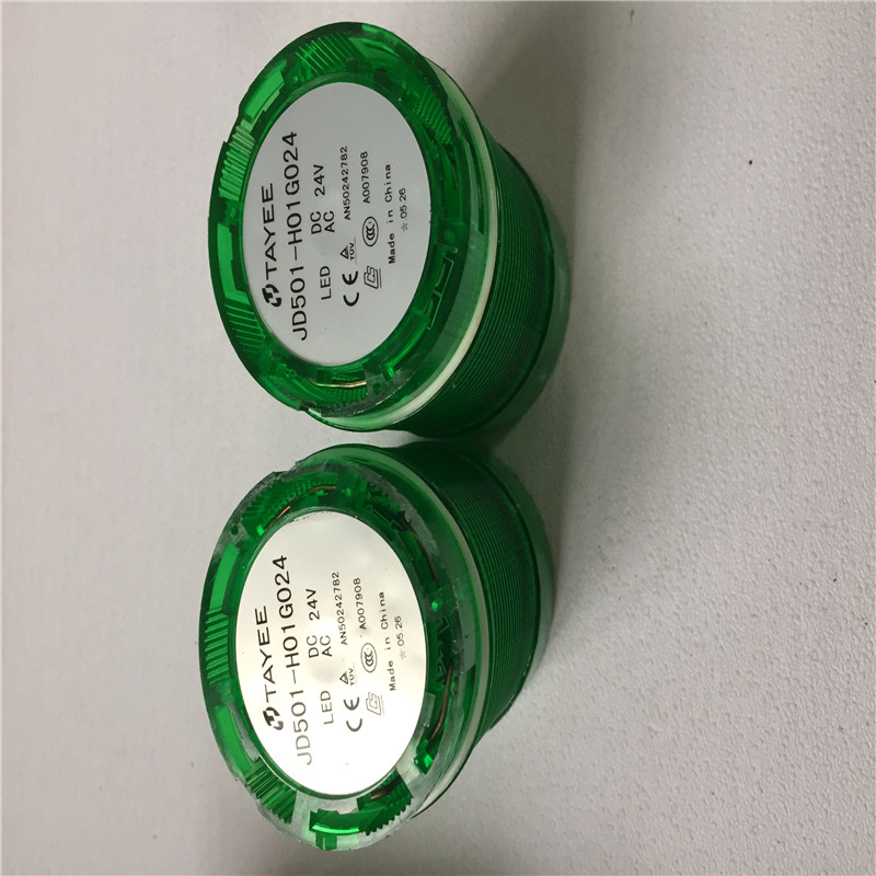 天逸50mm警示灯LED常亮光组件JD501-H01G024 AC/DC24V 绿色 现货