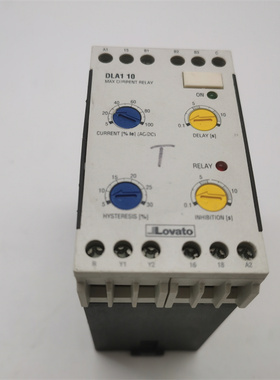 可直拍DLA1 10 220拆机意大利Lovato多功能继电器DLA110220包完好