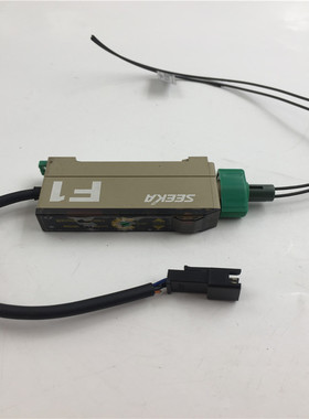 SEEKA竹中光纤放大器F1+光纤传感器FR108BC 功能包好 现货
