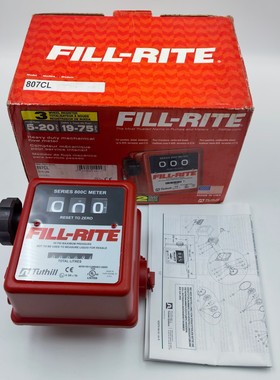 美国TUTHILL FILL-RITE 807CL系列流量计Series 800C全新原装正品