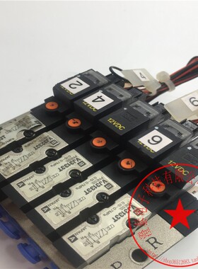 SMC电磁阀VJ3233T  12VDC 功能包好 现货