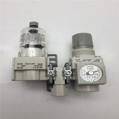 SMC两联件AC20B-02E-T-R-B(AR20-02E-R-B+AF20-02-R-A) 现货
