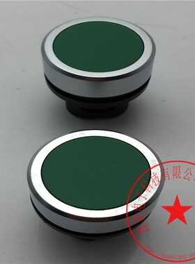DELIXI德力西平头按钮开关头CDA9BE13N3 绿色 现货 实拍 全新