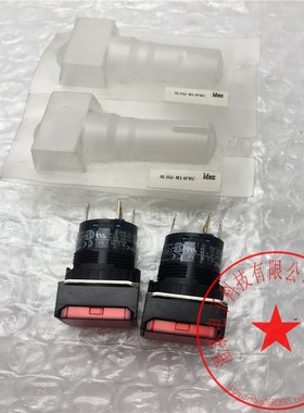 IDEC和泉按钮开关AL6Q-M14PGC 绿色/AL6Q-M14PRC 红色 现货 全新