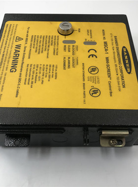 BANNAR邦纳光电开关传感器 MSCA-1 实拍