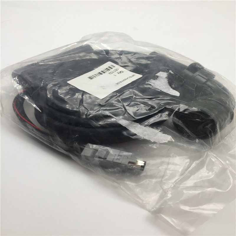 松下A5电机编码器线17芯弯头母头MFECA0050ESE带电池DV0P4430 5米