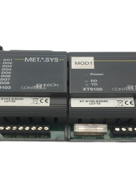 江森控制器模块XP-9103-8304D/XT-9100-8304D 功能包好 现货