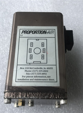 PROPROTION -AIR比例阀QPV1TFIE080CXL 有刮痕 实拍