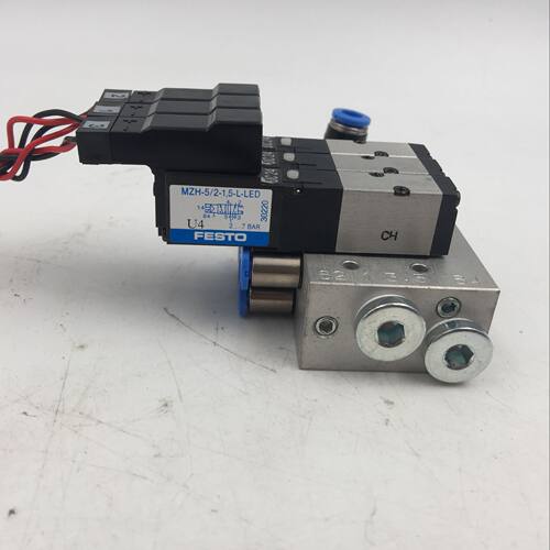 FESTO MZH-5/2-1.2-L-LED30220PRM Z-5-M5-3,30243,4个送底板