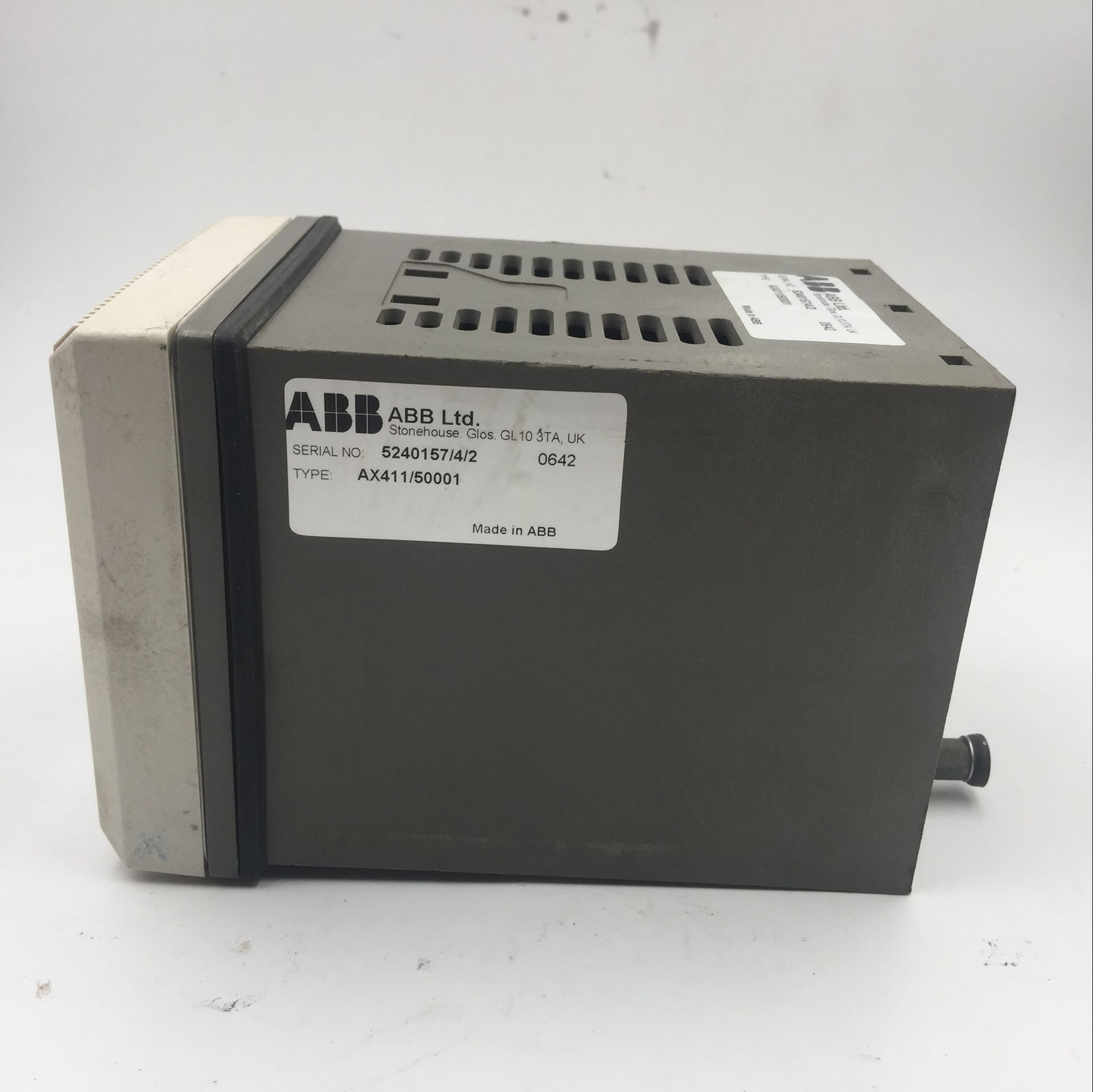 ABB模块AX411/50001成色如图没有接线端子包好