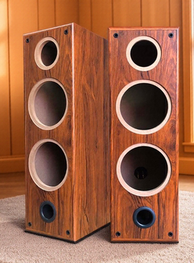 双6.5寸三分频空音箱体可定改孔