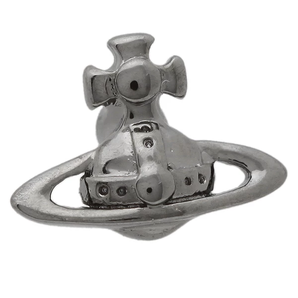Япония покупкаVivienne Westwood Queen Mother West Simple Saturn Earrings Men's Lorelei
