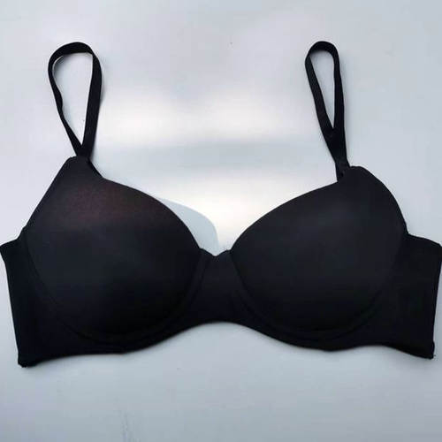 上薄下厚黑色光面性感软钢圈