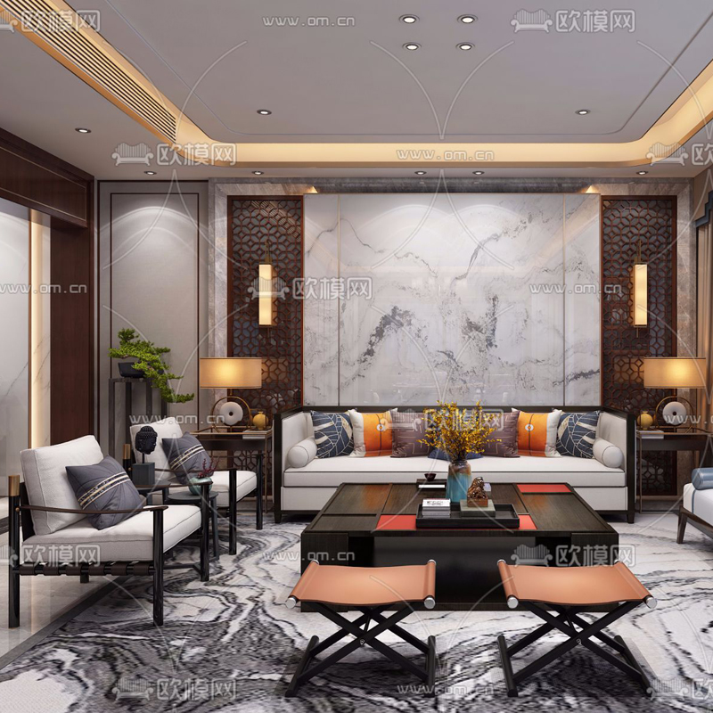 Mới kết hợp bàn ăn Trung Quốc hiện đại tối giản Bàn ăn gỗ rắn khách sạn đầy đủ nội thất Bàn tròn tùy chỉnh 660365 - Nội thất khách sạn