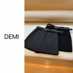 高腰显瘦a字百搭毛呢半身裙F1162 秋冬经典 MISS RUILI定制