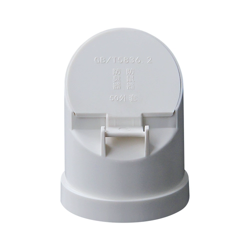 ПВХ дренажная трубка Deodorte Anty -Anti -Tube, блокирующая мышь 110 выписанный септик, наружный анти -идорский анти -мыша