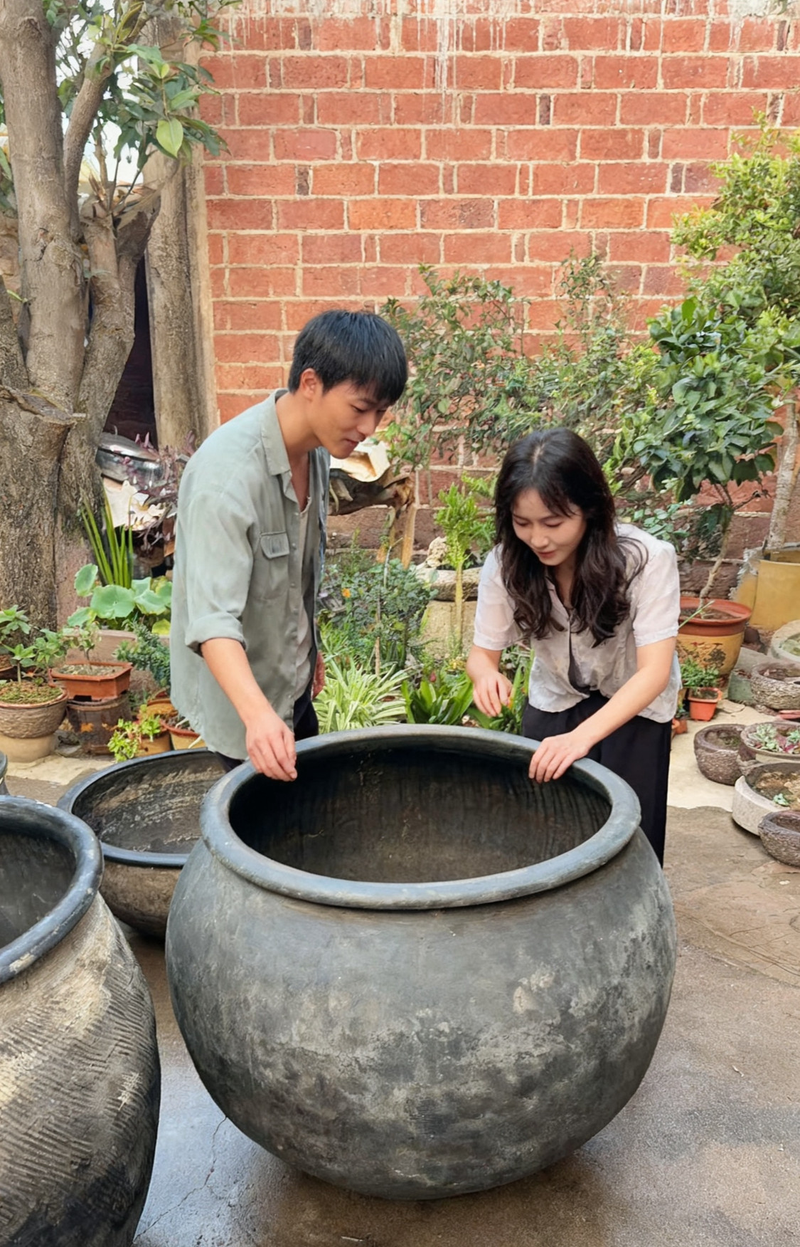 包邮老北京土陶鱼缸泥瓦盆养金鱼荷花睡莲老盆大水缸无釉客厅陶瓷,宠物/宠物食品及用品,桌面缸,淘宝优惠券,粉丝福利购,淘宝优惠卷