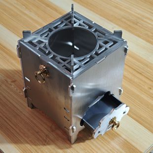 炭火炉围炉煮茶炭火煮茶炉14cm304不锈钢材质碳炉小火炉茶艺烧烤