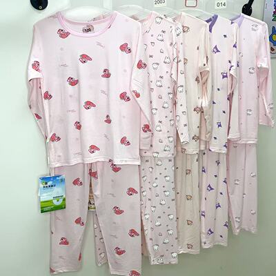 女童夏季超薄莫代尔家居空调服