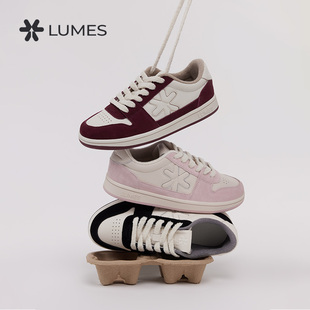 LUMES&YHGM经典板鞋2026秋冬新款薄底运动休闲简约潮牌百搭男生鞋