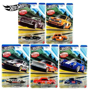 风火轮银标高普复古赛车宝马507保时捷356合金收藏小车模型HRT81