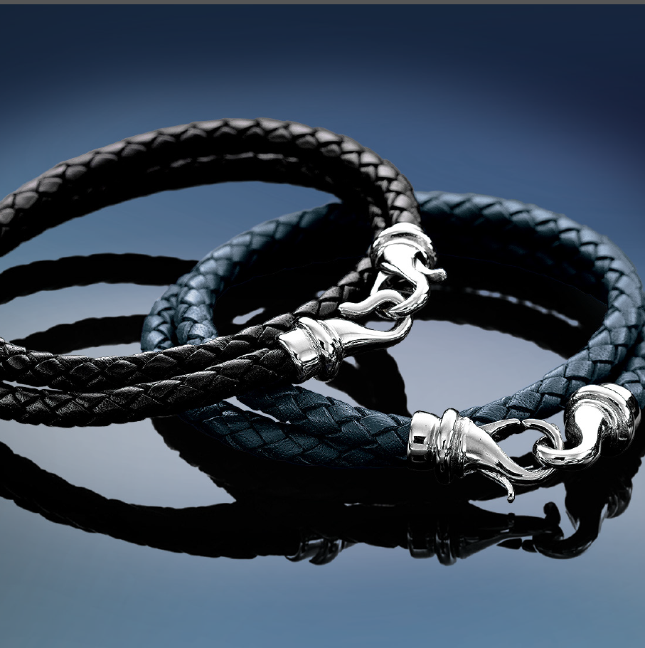 皮质手链皮质双层欧美手腕男生