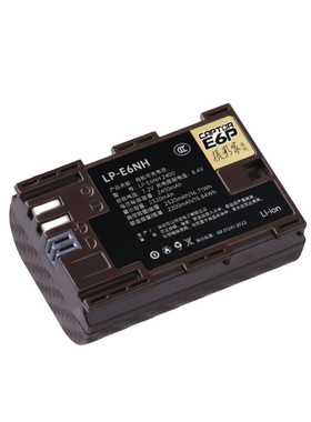 沣标E6P捕捉者佳能R52MarkII二代用2400mAh大容量耐低温相机电池