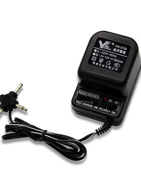 220V转DC3-12V可调变压器3V收音机6V复读机9V1.5V电源适配器300MA