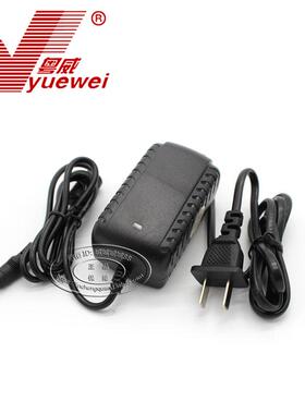 粤威24V通用电子天平YJK-2400600A电源适配器24V带指示灯大接口