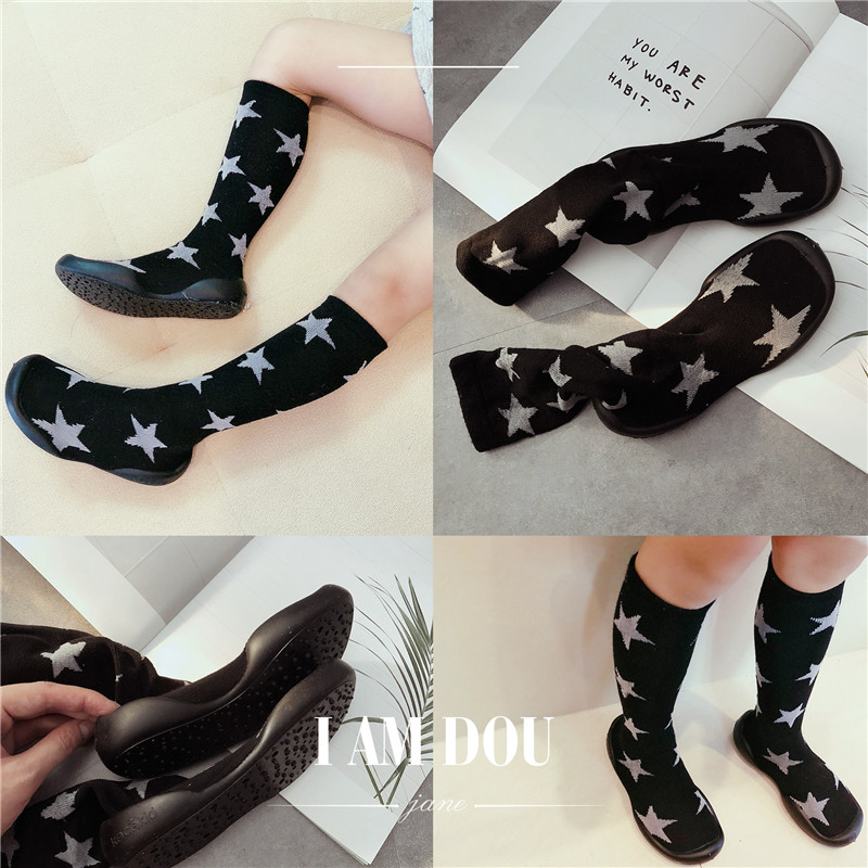 豆妞iamdou北欧风中筒鞋子