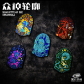 星之所在 克苏鲁神话周边胸针黄衣之王莎布奈亚 众神轮廓珐琅徽章