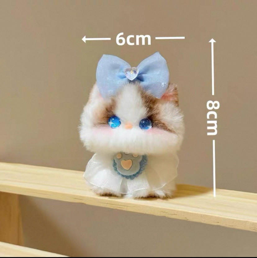 【手工儿童礼物】仿真猫咪玩偶布偶猫毛绒玩具起司猫送女孩小猫