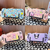 任天堂switch2代游戏机卡通保护壳软硅胶手柄新ns2可插底座电视盒