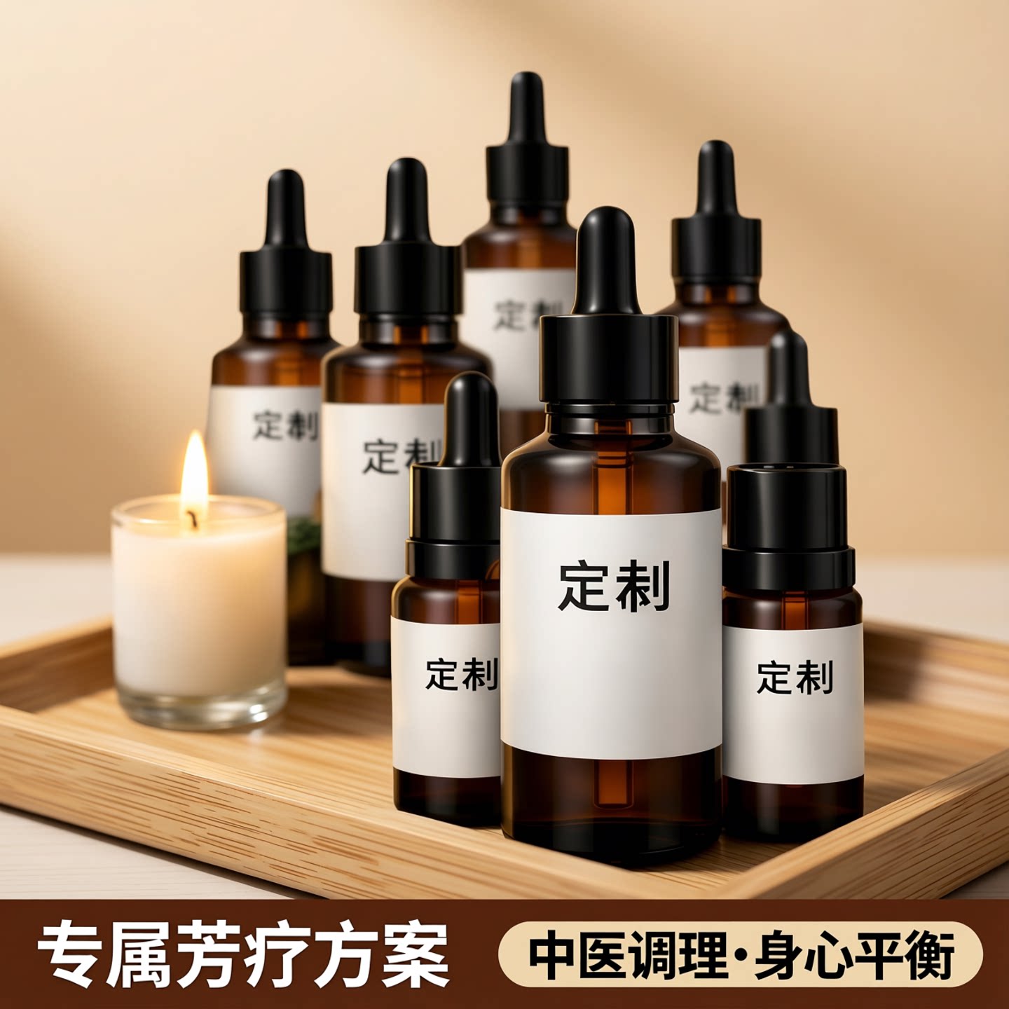 定制护肤精油面部精油身体精油中医芳疗定制调理节专属方案疗愈