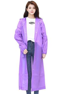 笠王品牌男女同款成人户外景区防水雨披eva非一次性雨衣2件包邮