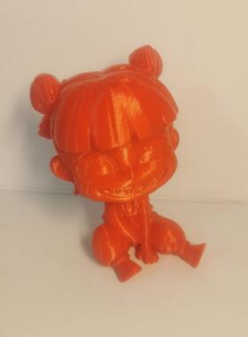 3D打印迷你哪吒摆件玩具