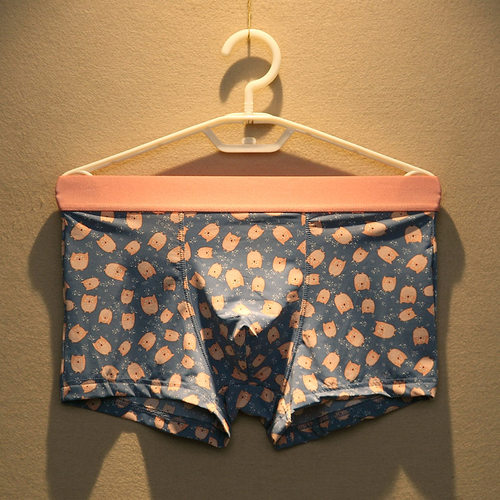 3条超薄凉爽透气潮流四角短裤