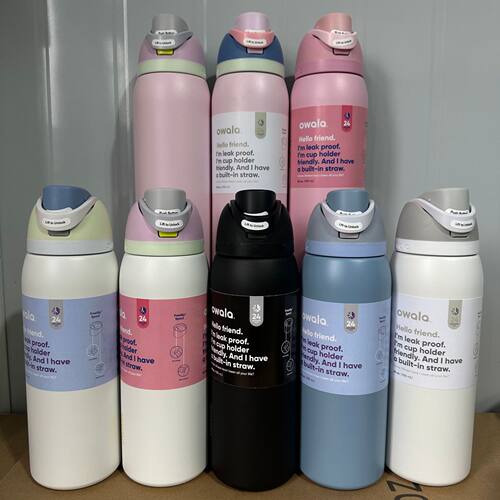 亚马逊新品欧哇啦水果杯同款owala保温杯家用双层水杯大容量40oz