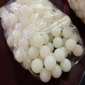 清粮机专用50毫米 实心耐磨弹跳球 圆形筛用弹力球 φ5公分橡胶球