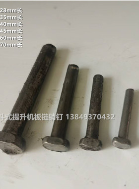 提升机链条销轴 NE15板链插销（四件套）4*30长销钉 规格齐全