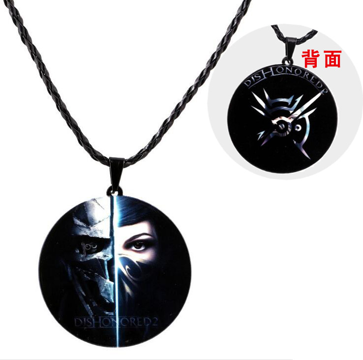 游戏周边 耻辱2 dishonored 2 科尔沃艾米丽达乌德 项链 吊坠