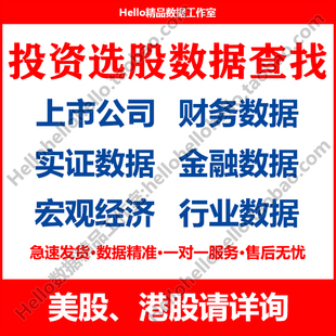 投资数据查找A股港股美股选强势股行业分类概念题材主营业务产品
