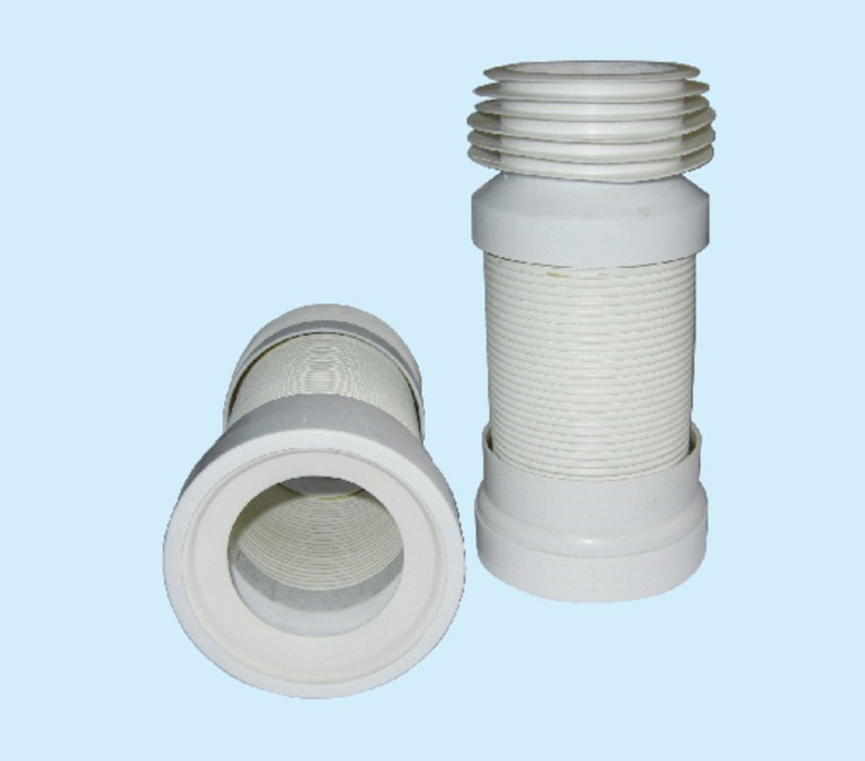 墙排后排侧排马桶坐便器下水排污管防老化可拉申长度软管波纹配件