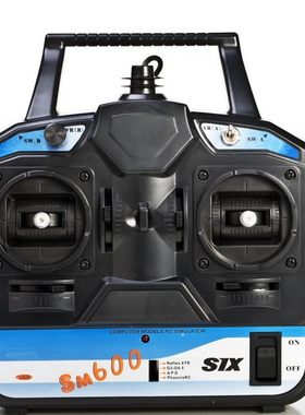 SM600飞行模拟器航模6通道模拟器支持G4/G3.5/凤凰2.5/XTR5.0