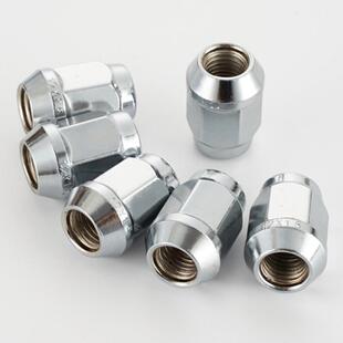 汽车改装轮毂螺丝螺母锥口轮胎螺母19号35MM长改装轮毂锥面螺帽